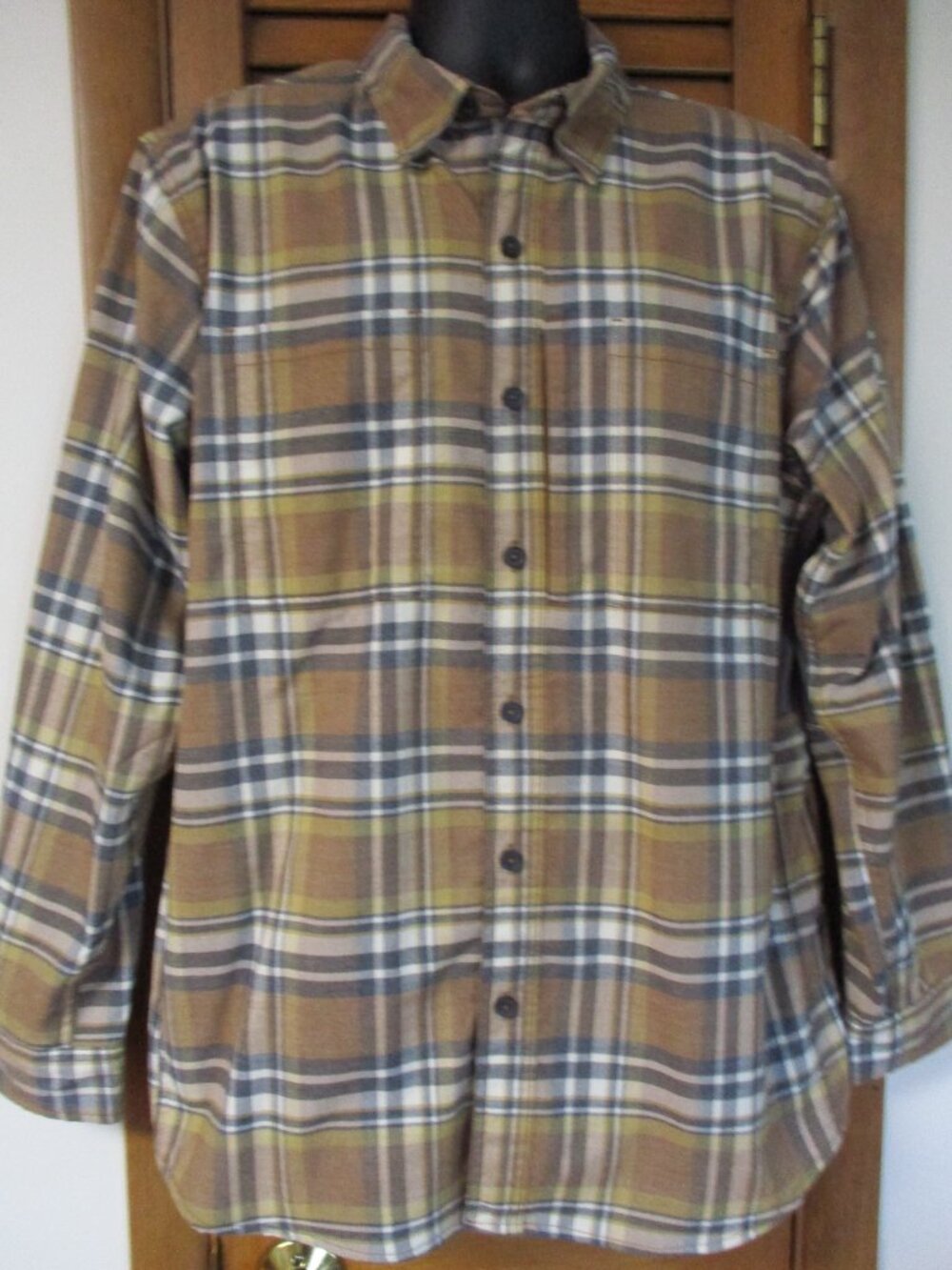 Men's Ridgecut Flannel shirt, large